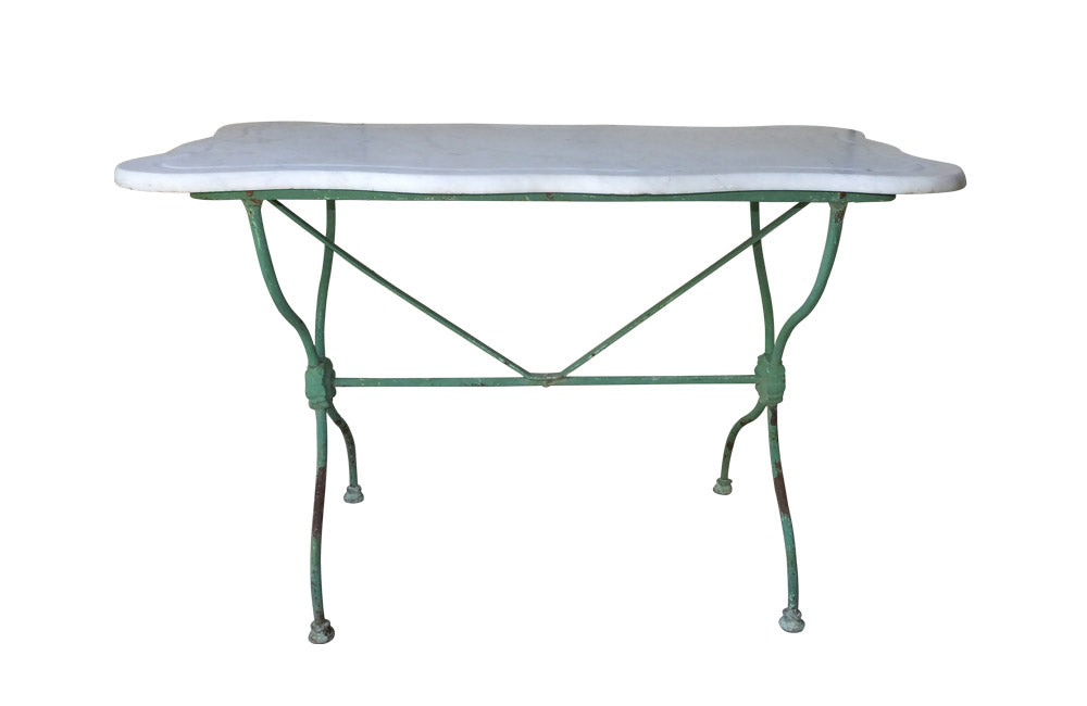 FRENCH IRON GARDEN TABLE
