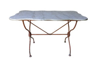 FRENCH IRON GARDEN TABLE
