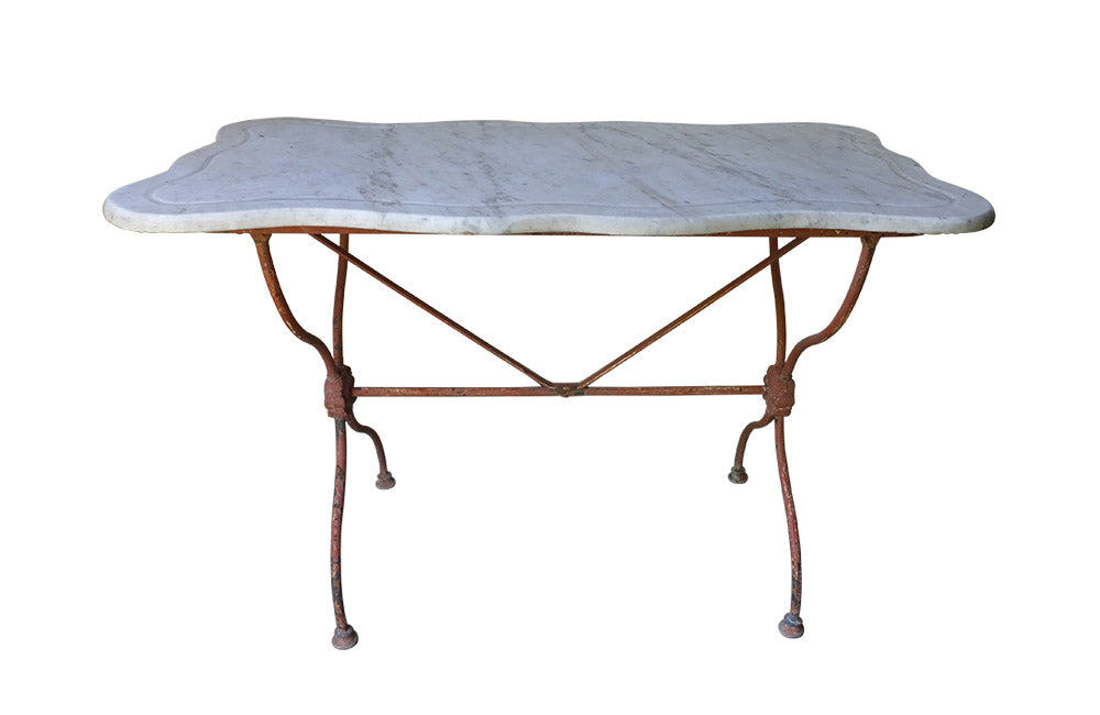 FRENCH IRON GARDEN TABLE