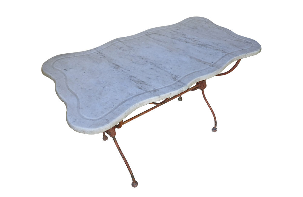 FRENCH IRON GARDEN TABLE