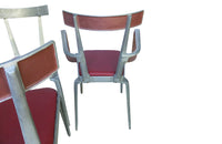 SET OF FOUR VINTAGE CHAIRS BY JOS