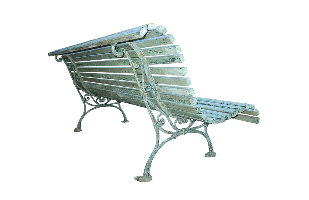LARGE FRENCH GARDEN BENCH