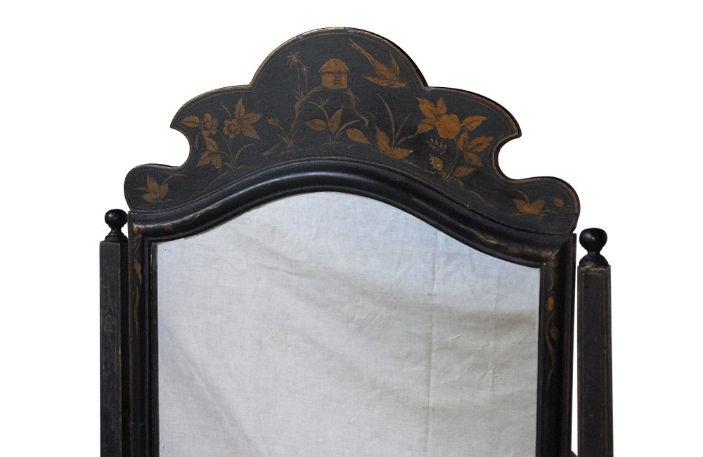 PAIR OF 19TH CENTURY ENGLISH TABLE MIRRORS