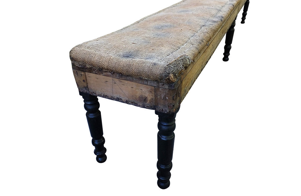LONG 19TH CENTURY BISTRO BENCH