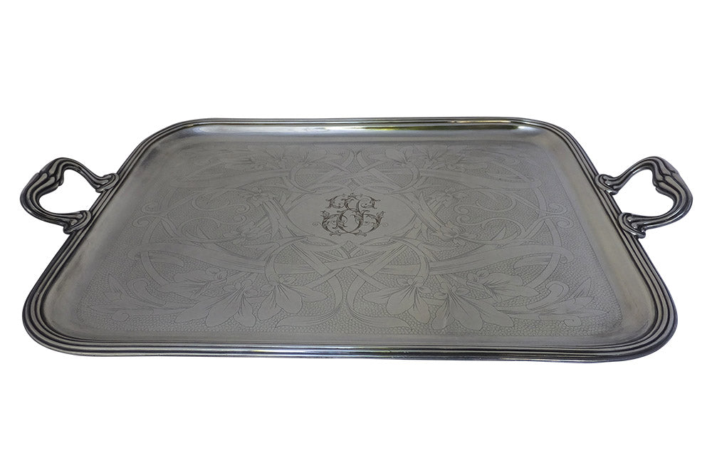 CHRISTOFLE ART NOUVEAU TRAY