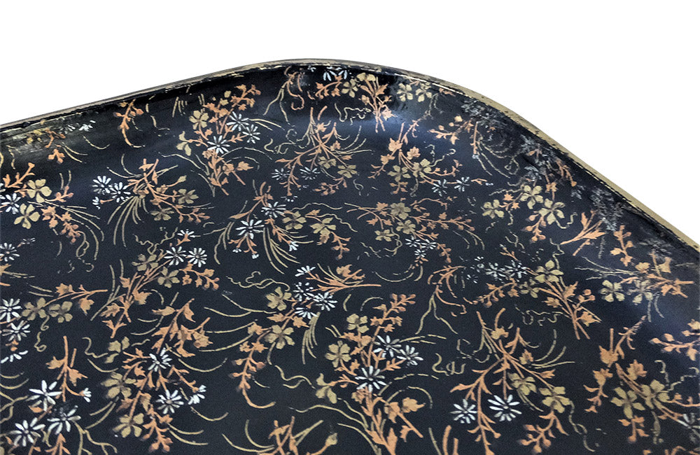 LARGE VINTAGE PAPIER MACHE TRAY
