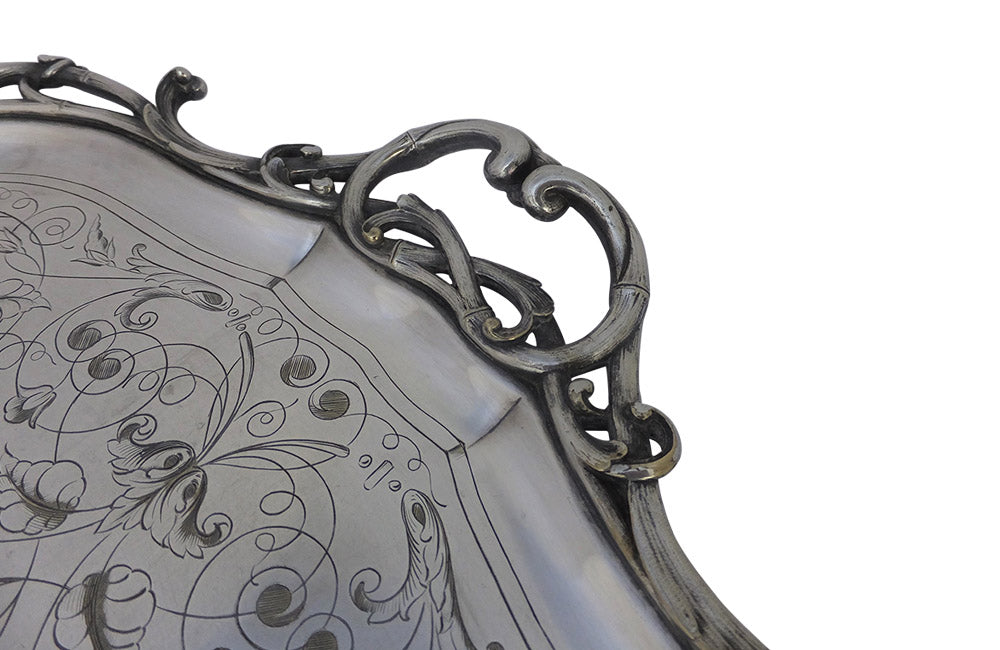 RARE 19TH CENTURY CHRISTOFLE TRAY