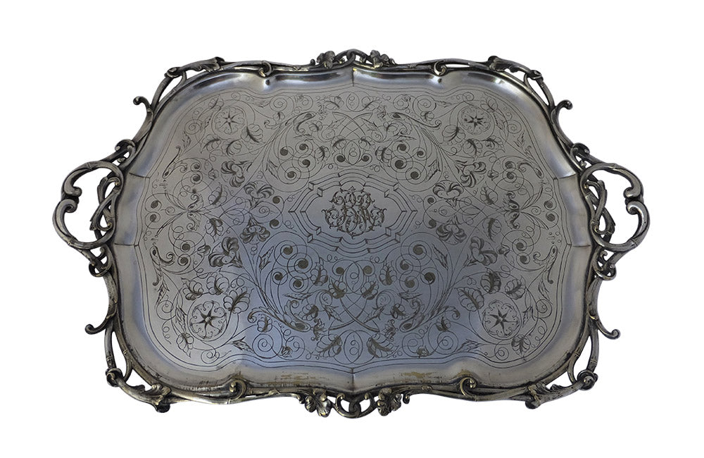 RARE 19TH CENTURY CHRISTOFLE TRAY