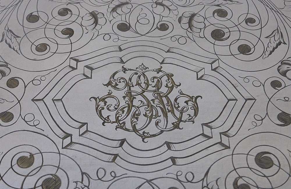 RARE 19TH CENTURY CHRISTOFLE TRAY