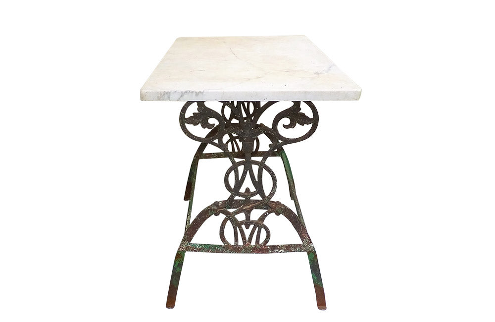19TH CENTURY GARDEN TABLE