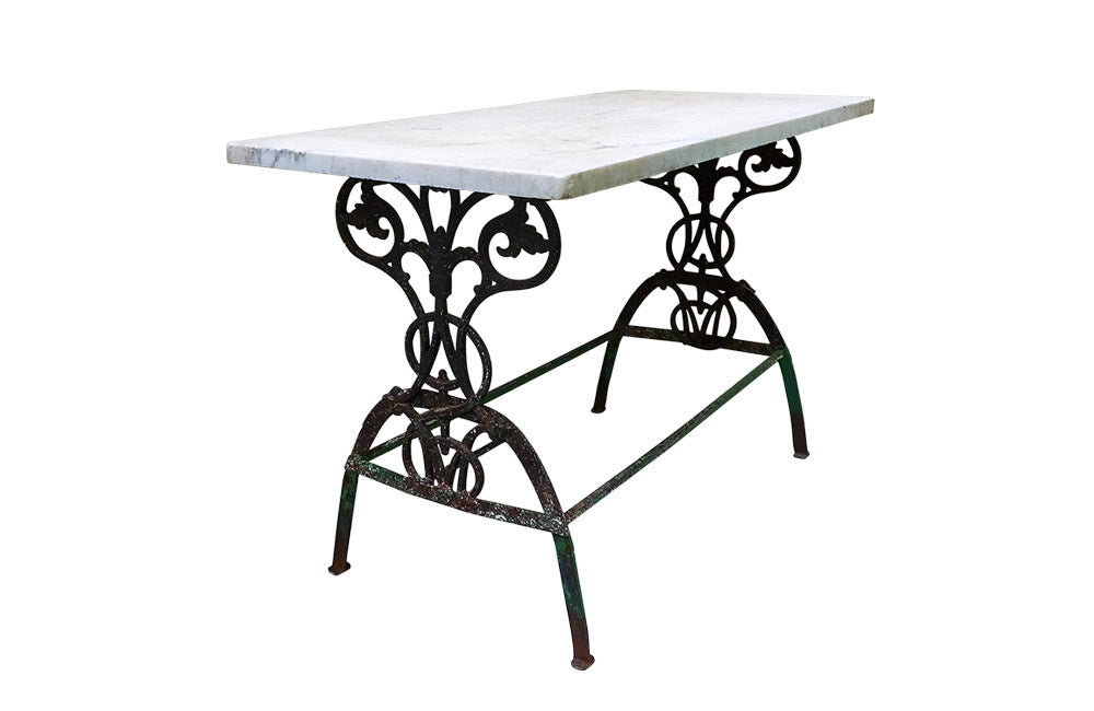 19TH CENTURY GARDEN TABLE