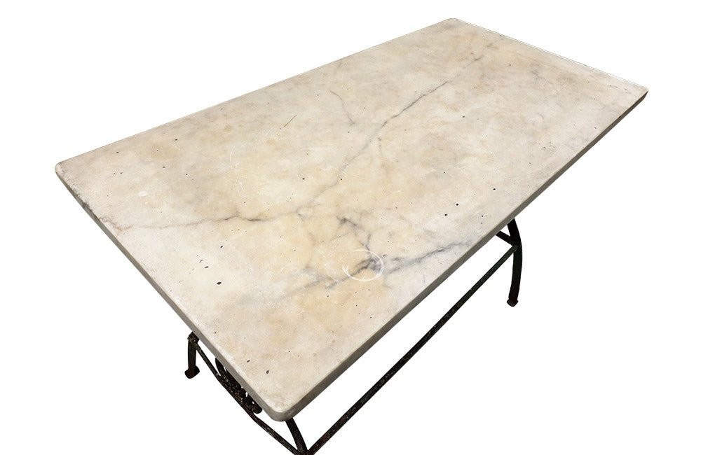 19TH CENTURY GARDEN TABLE