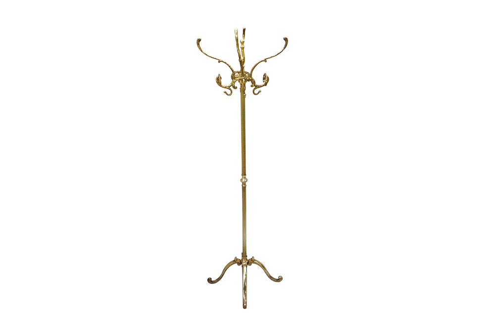 SMALL SHOP BRASS PORTMANTEAU