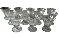 Set Of 12 Art Deco Cocktail Glasses - French Decorative Accessories - Wine Glasses Champagne Glasses - Art Deco - Antique Glasses - Glassware - Antique Shops Tetbury - AD & PS Antiques