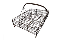 FRENCH WIREWORK GLASS CARRIER