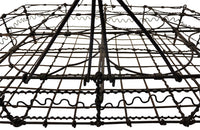 FRENCH WIREWORK GLASS CARRIER