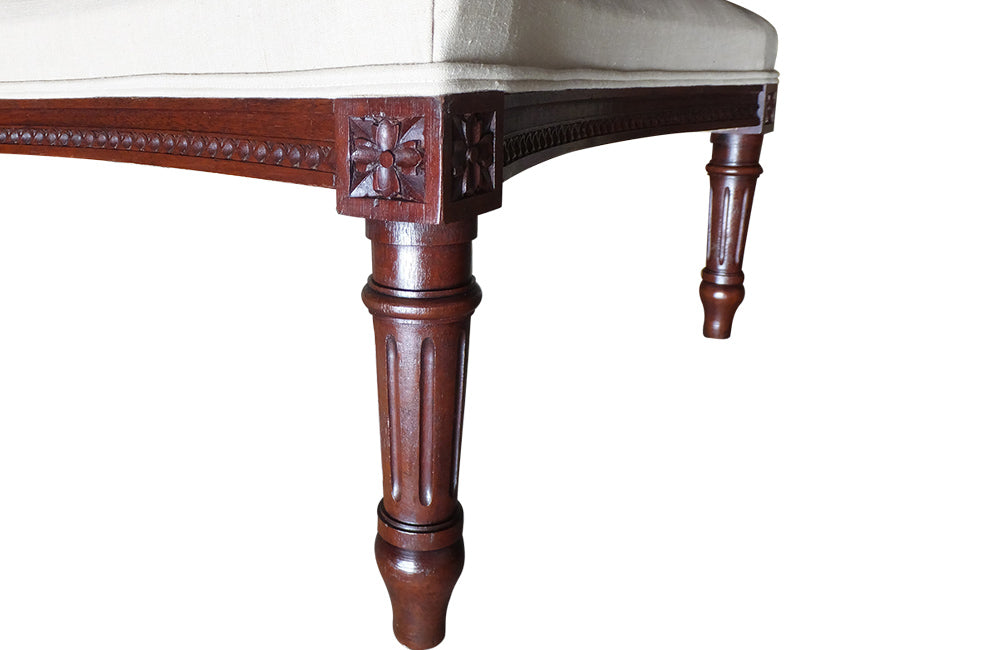 LOUIS XVI REVIVAL POUFFE