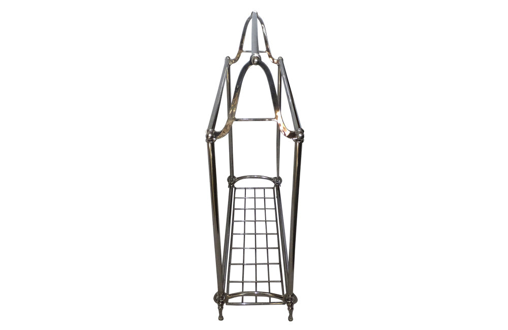 ART NOUVEAU STYLE TOWEL RAIL & SHELF - AD & PS ANTIQUES