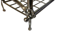 ART NOUVEAU STYLE TOWEL RAIL & SHELF - AD & PS ANTIQUES