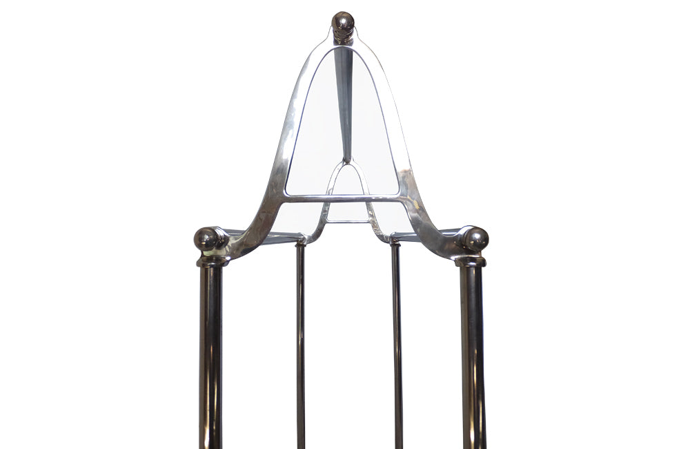 ART NOUVEAU STYLE TOWEL RAIL & SHELF - AD & PS ANTIQUES
