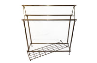 ART NOUVEAU STYLE TOWEL RAIL & SHELF - AD & PS ANTIQUES