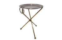 VINTAGE FOLDING MARTINI TABLE