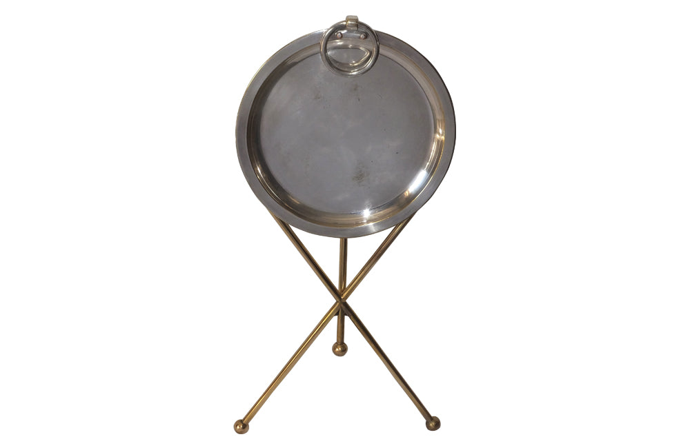 VINTAGE FOLDING MARTINI TABLE