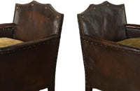 PAIR OF PETITE CLUB CHAIRS