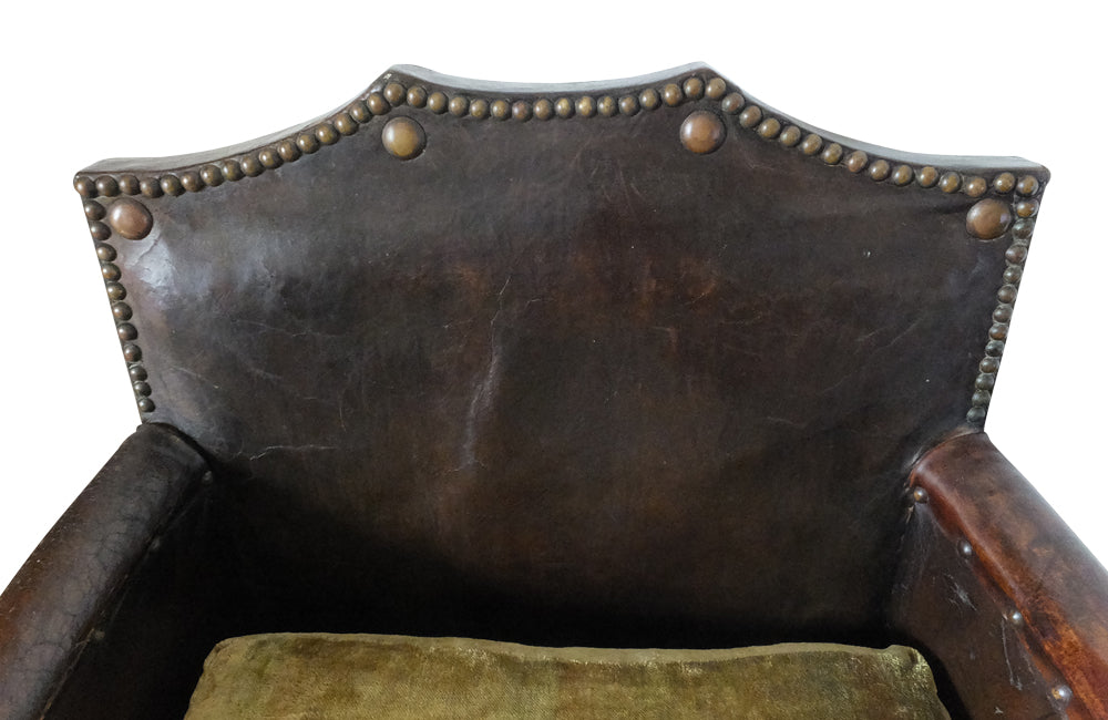 PAIR OF PETITE CLUB CHAIRS