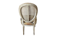 SET OF SIX LOUIS XVI REVIVAL DINING CHAIRS