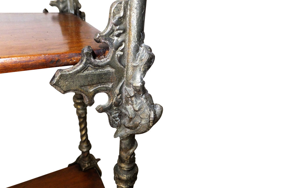 Small French Neo-Gothic Revival Shelves - Antiques Shelves - Decorative Accessories - Hanging Shelves -Standing Shelves - French Decorative Furnitue - French Antique Furniture - AD & PS Antiques