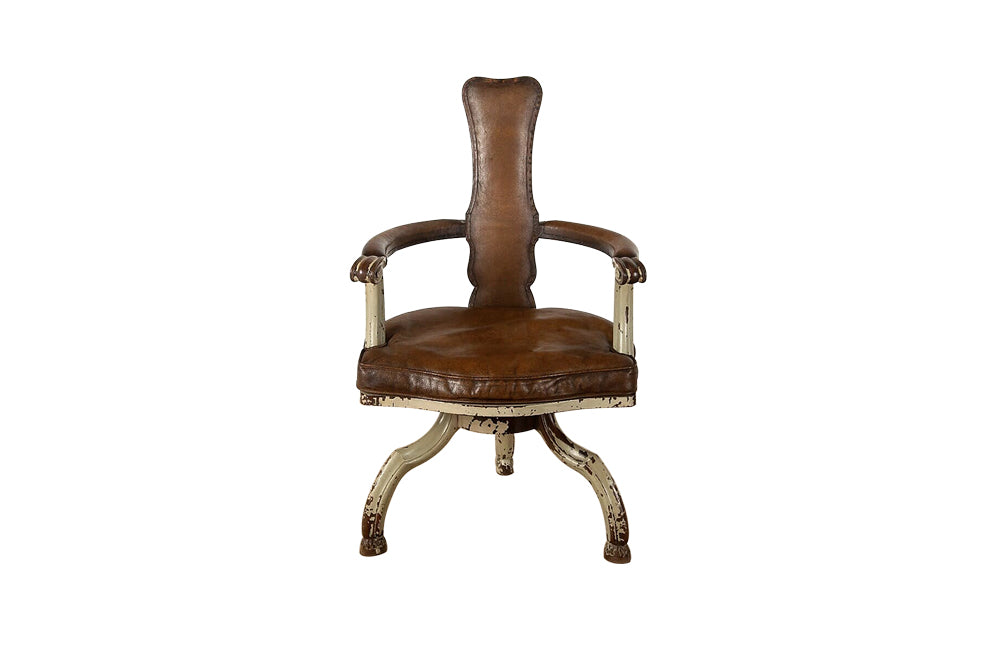 RARE SWIVEL DESK CHAIR