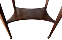 LOUIS XVI REVIVAL OVAL GUERIDON