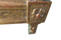 LARGE DECORATIVE MARRIAGE MIRROR - AS & PS ANTIQUES
