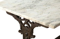 RARE FRENCH CAST IRON TABLE