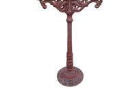 FRENCH CAST IRON GUERIDON WITH DRAGON MOTIFS