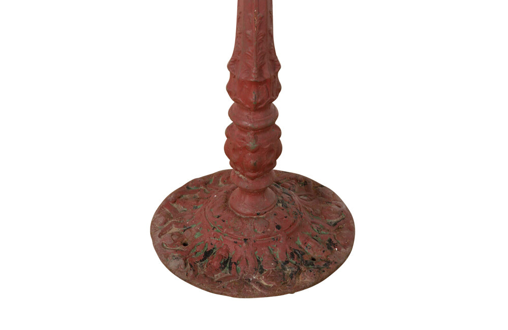 FRENCH CAST IRON GUERIDON WITH DRAGON MOTIFS