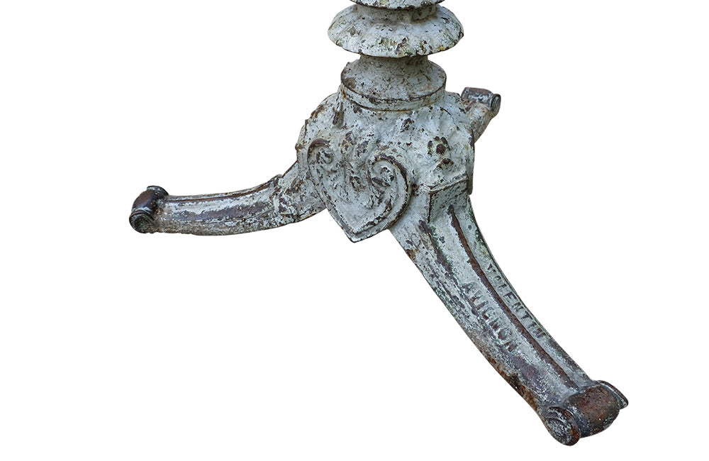 PAIR OF FRENCH IRON GUERIDONS