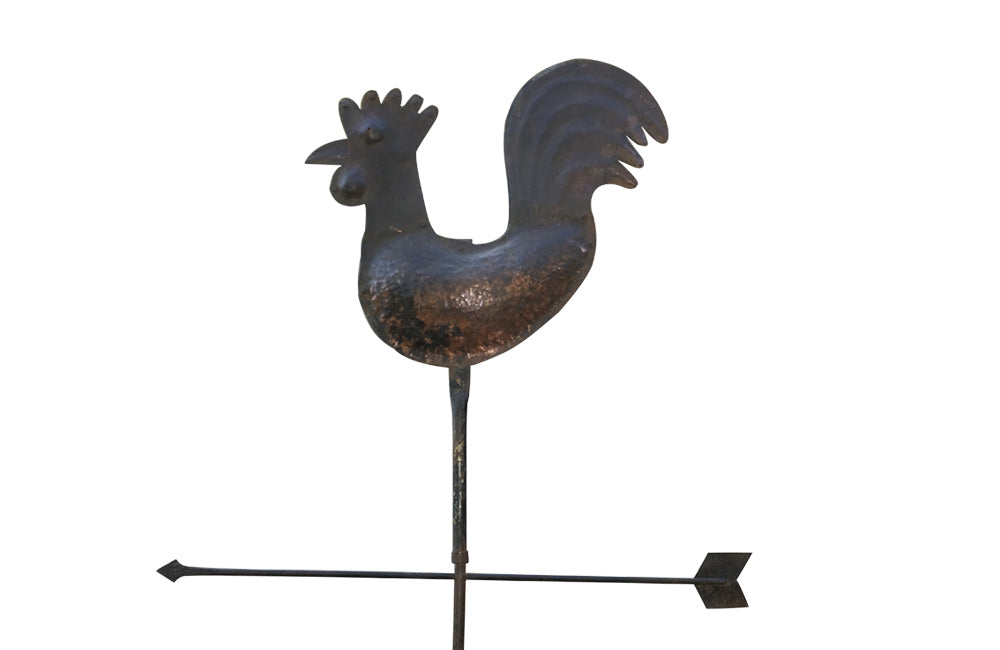 PRIMITIVE COPPER WEATHERVANE