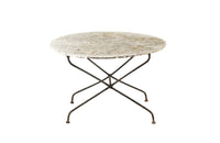 LARGE FOLDING IRON GARDEN TABLE