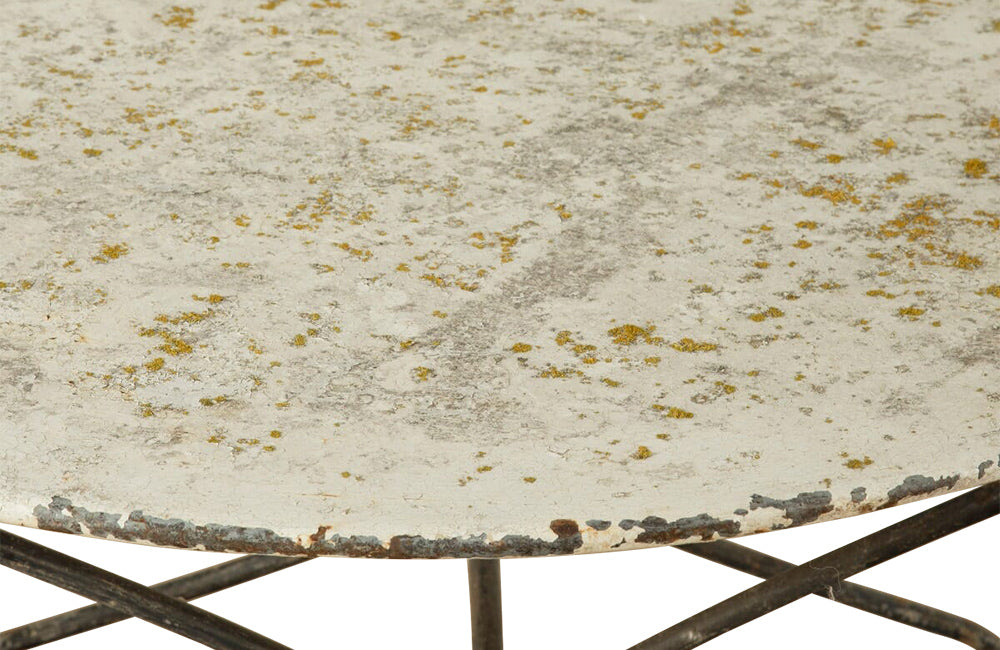 LARGE FOLDING IRON GARDEN TABLE