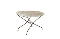 LARGE FOLDING IRON GARDEN TABLE