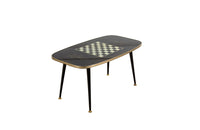 VINTAGE COFFEE GAMES TABLE