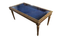 LOUIS XVI REVIVAL VITRINE COFFEE TABLE