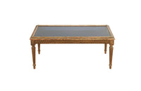 LOUIS XVI REVIVAL VITRINE COFFEE TABLE