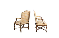 PAIR OF PERIOD REGENCE ARMCHAIRS