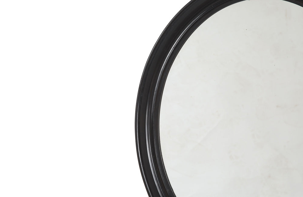 PAIR OF OVAL NAPOLEON III MIRRORS