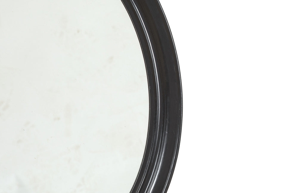 PAIR OF OVAL NAPOLEON III MIRRORS