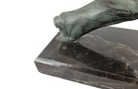FRENCH BOULES PLAYER SCULPTURE