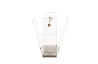 VINTAGE LUCITE MAGAZINE HOLDER